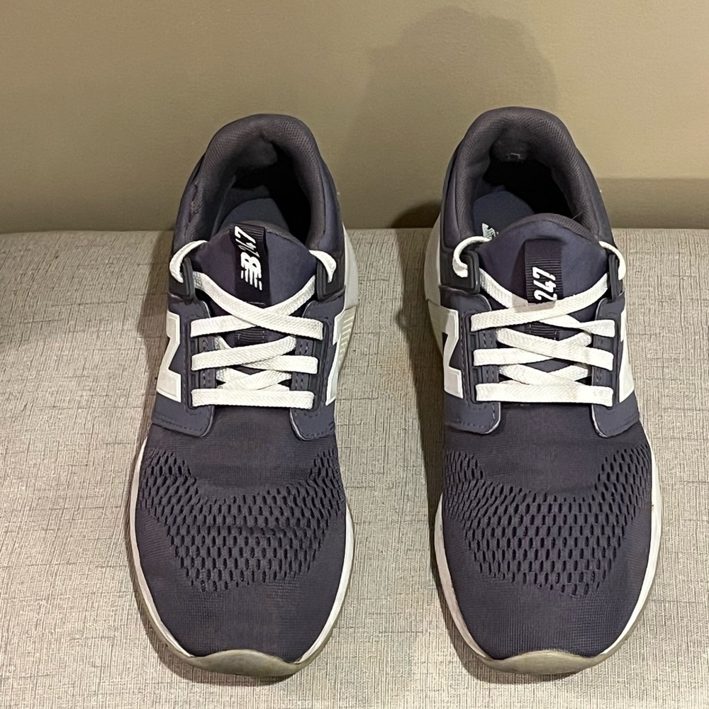 New Balance 247 Dark Lilac Sneakers, size 8.5
